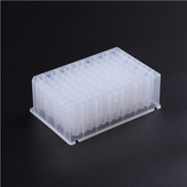 1.2ml 96 lubang bulat Deep Well Plate dengan U Shape Bottom
