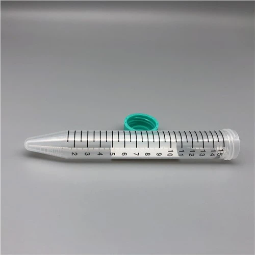 Lab Steril Sekali Pakai PP 15ml 50ml Tabung Centrifuge Bawah Kerucut