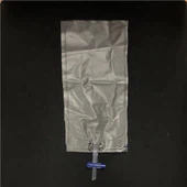 Kantong Pernapasan Genose Pvc 1000ml Medis Sekali Pakai Dengan Katup